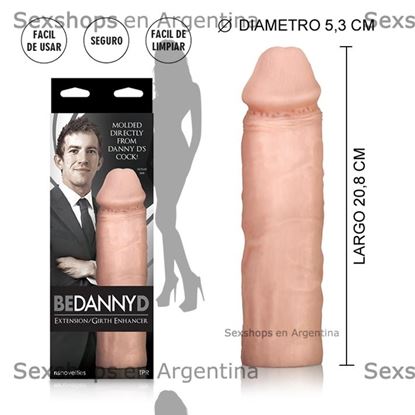 Funda para pene de 5 cm modelo Danny D